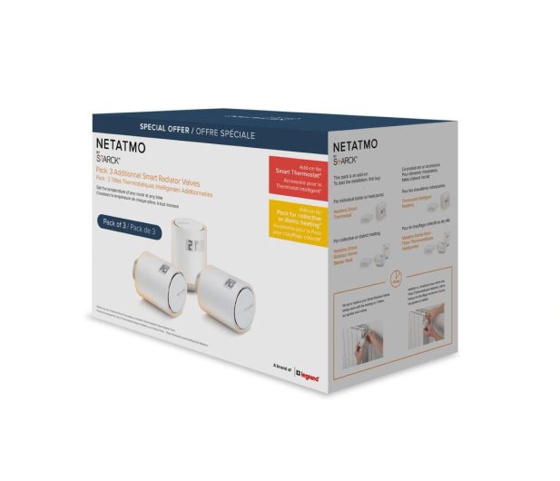 Netatmo Inteligentne głowice termiczne NBU-NAV-EU (zestaw) - 522728 - zdjęcie 6